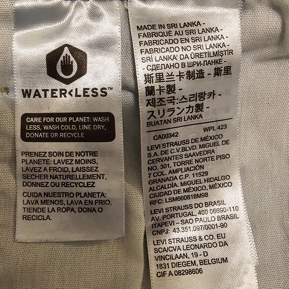 Levis Womens High Waist Ribcage Straight Ankle Distressed Jeans Size 22W NWT - Picture 9 of 13